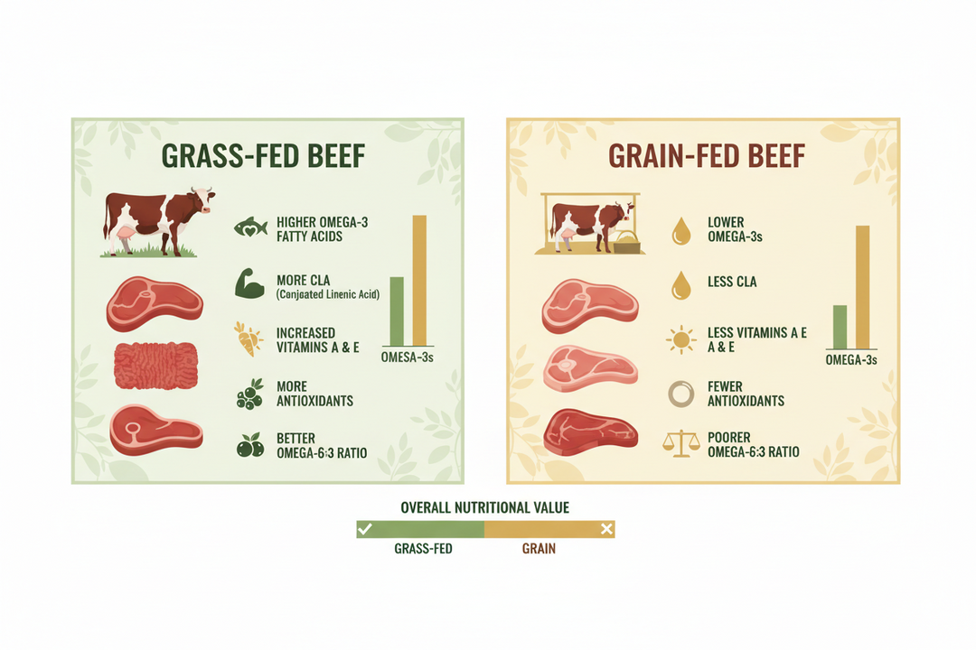 The Nutritional Advantage of Grass-Fed & Finished Beef