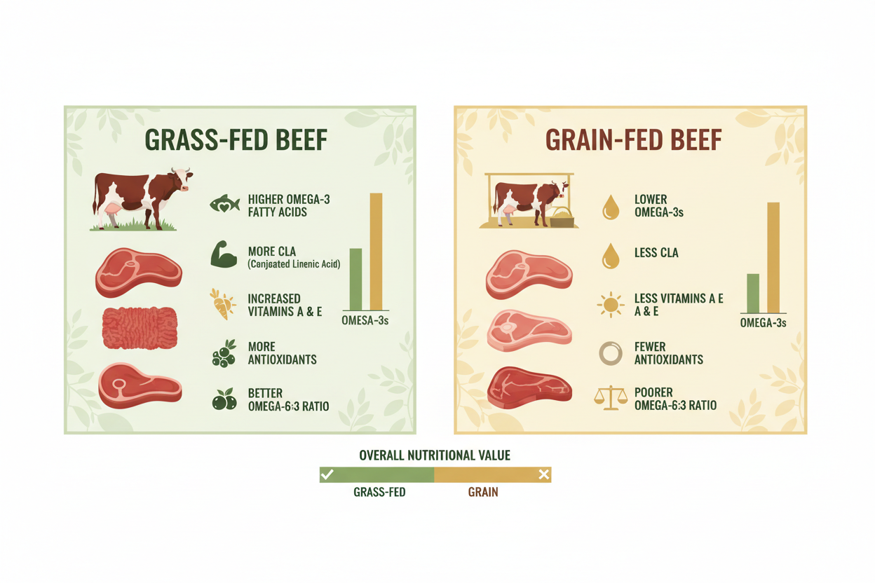 The Nutritional Advantage of Grass-Fed & Finished Beef